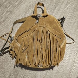 Rebecca Minkoff tassel backpack purse